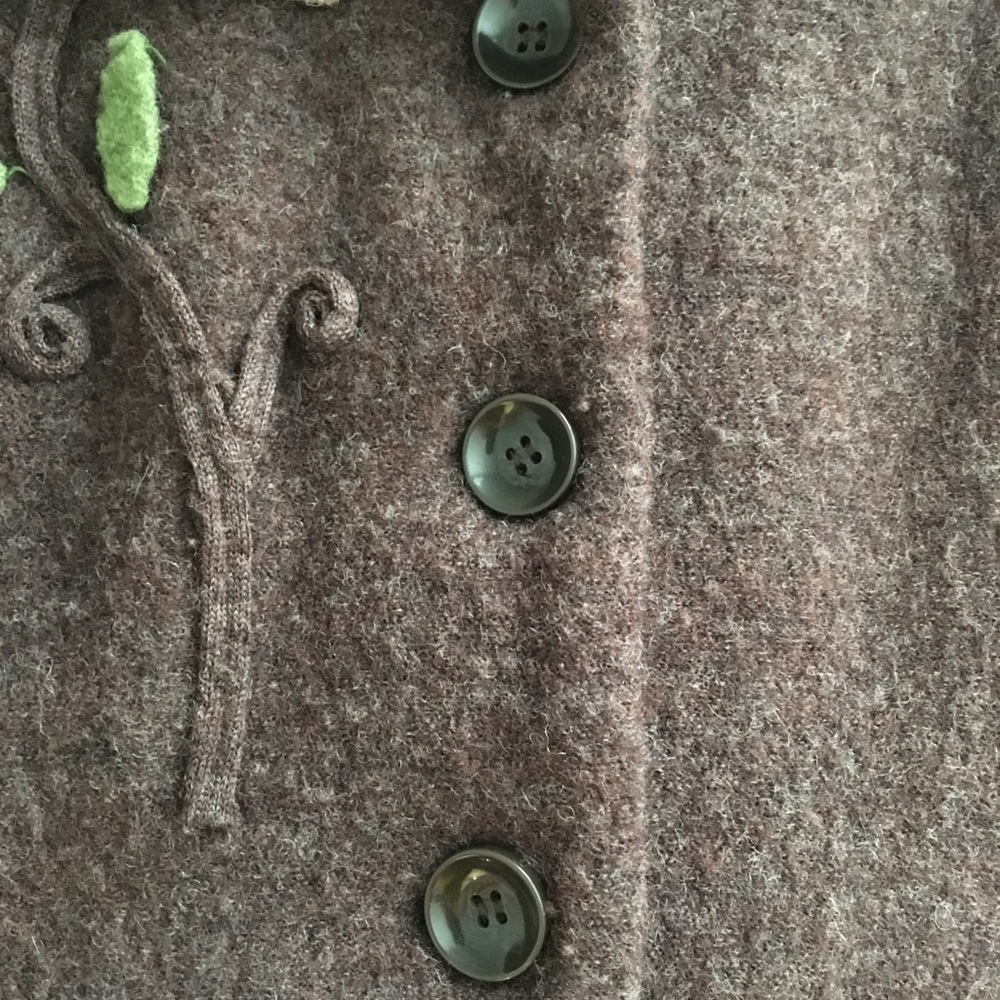 Cynthia Rowley Wool decorative jacket - Picture 5 of 6
